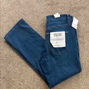 Good American Good Legs Straight Jeans